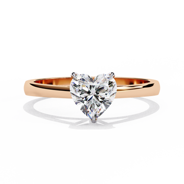 Heart of Eternity Solitaire Ring