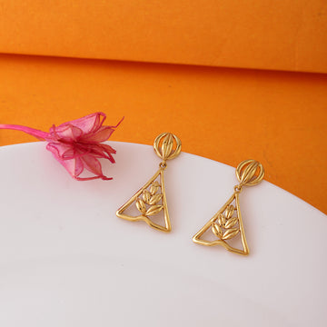 Golden Aura Sterling Silver Earrings