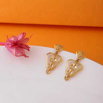 Golden Prism Sterling Silver Earrings