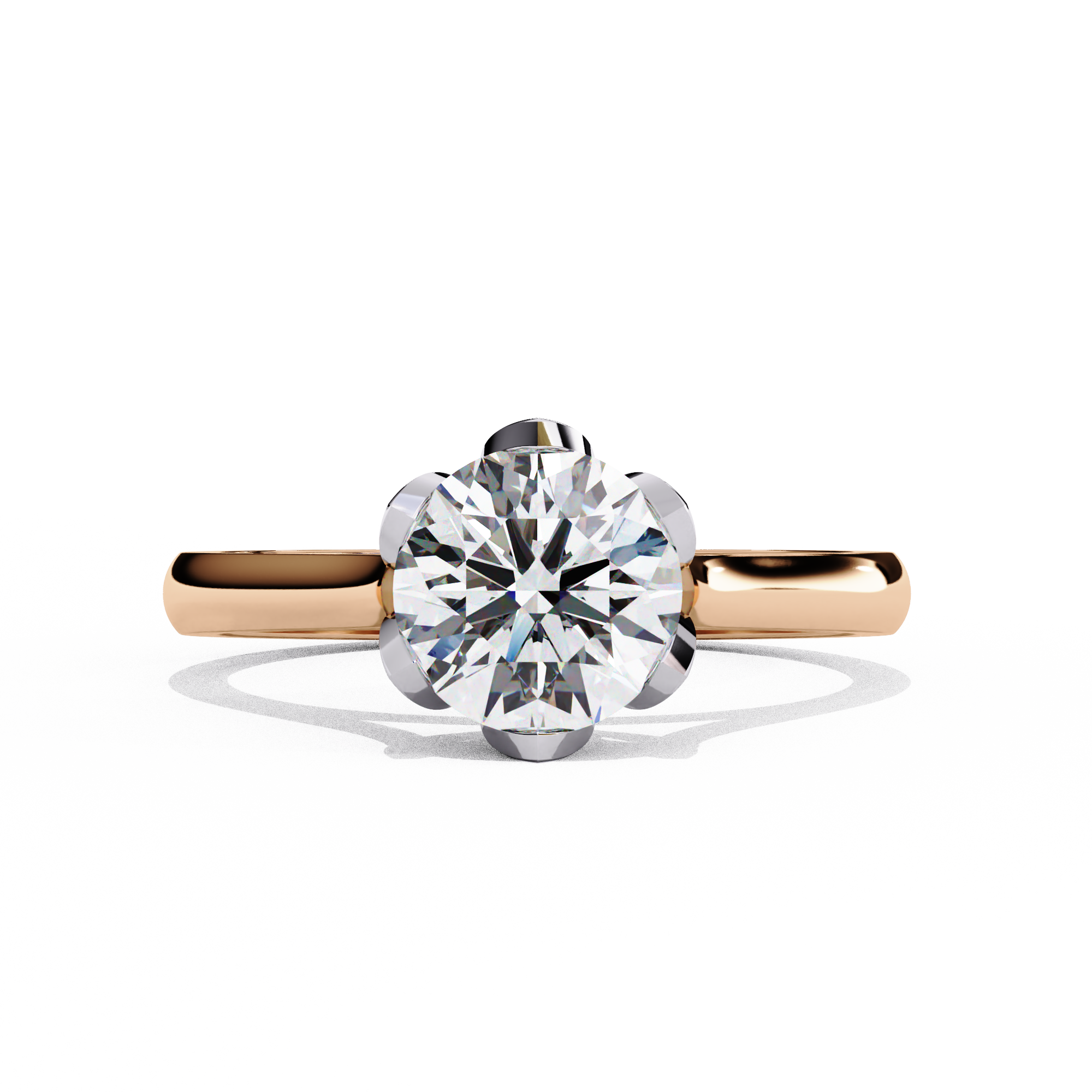 ✨ Floral Grace Lab-Grown Diamond Ring