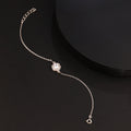 Vintage style 925 silver bracelet displayed on dark background