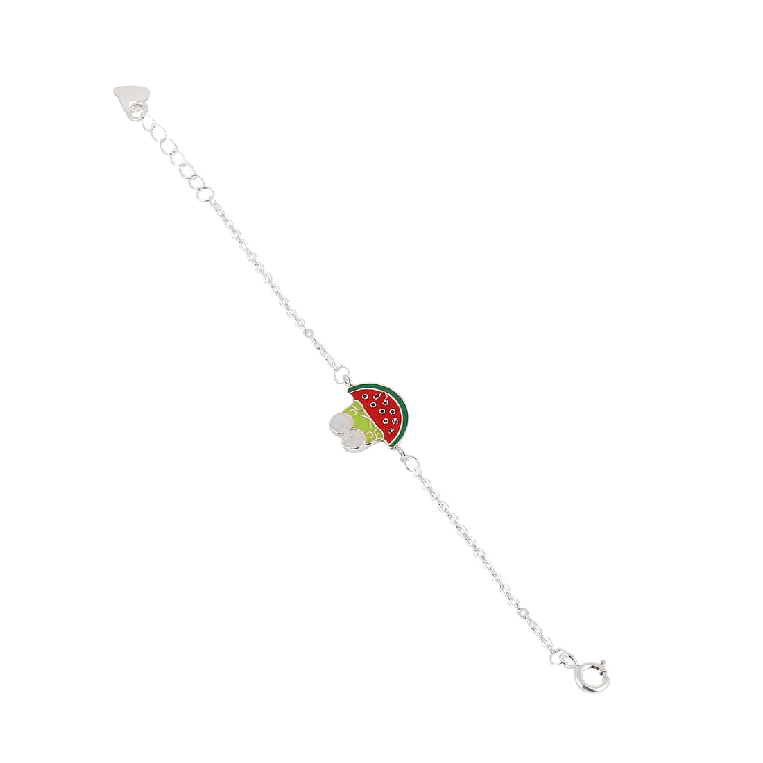 🍉 925 Silver Watermelon Kids Bracelet