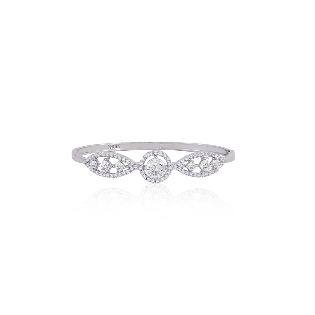 Elegant Marquise Cubic Zirconia Bracelet in 925 Silver 💖