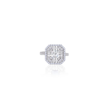 925 Silver Signature Glow Halo Ring: Four-Tone Collection