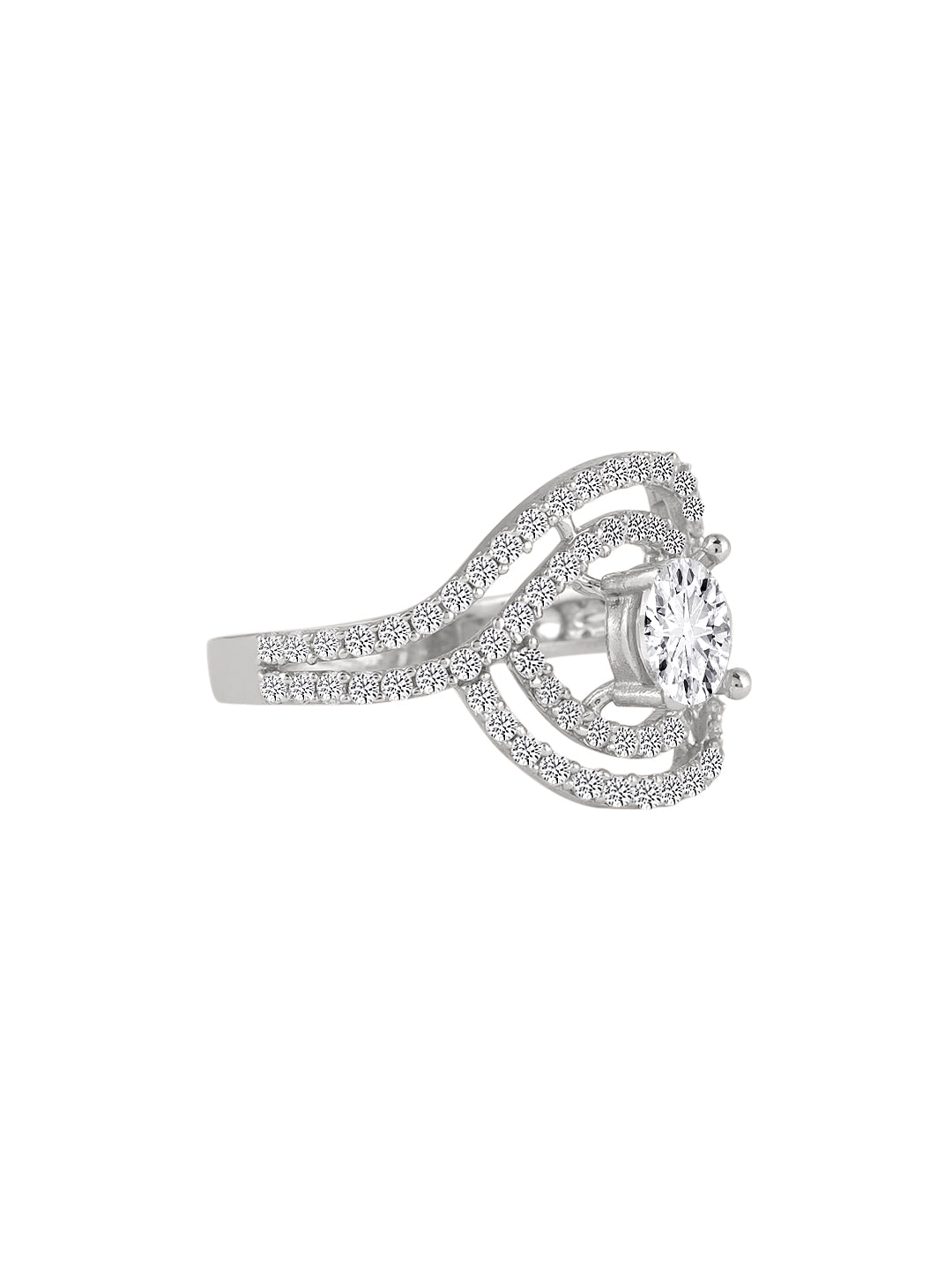 925 Celestial Halo Silver Ring