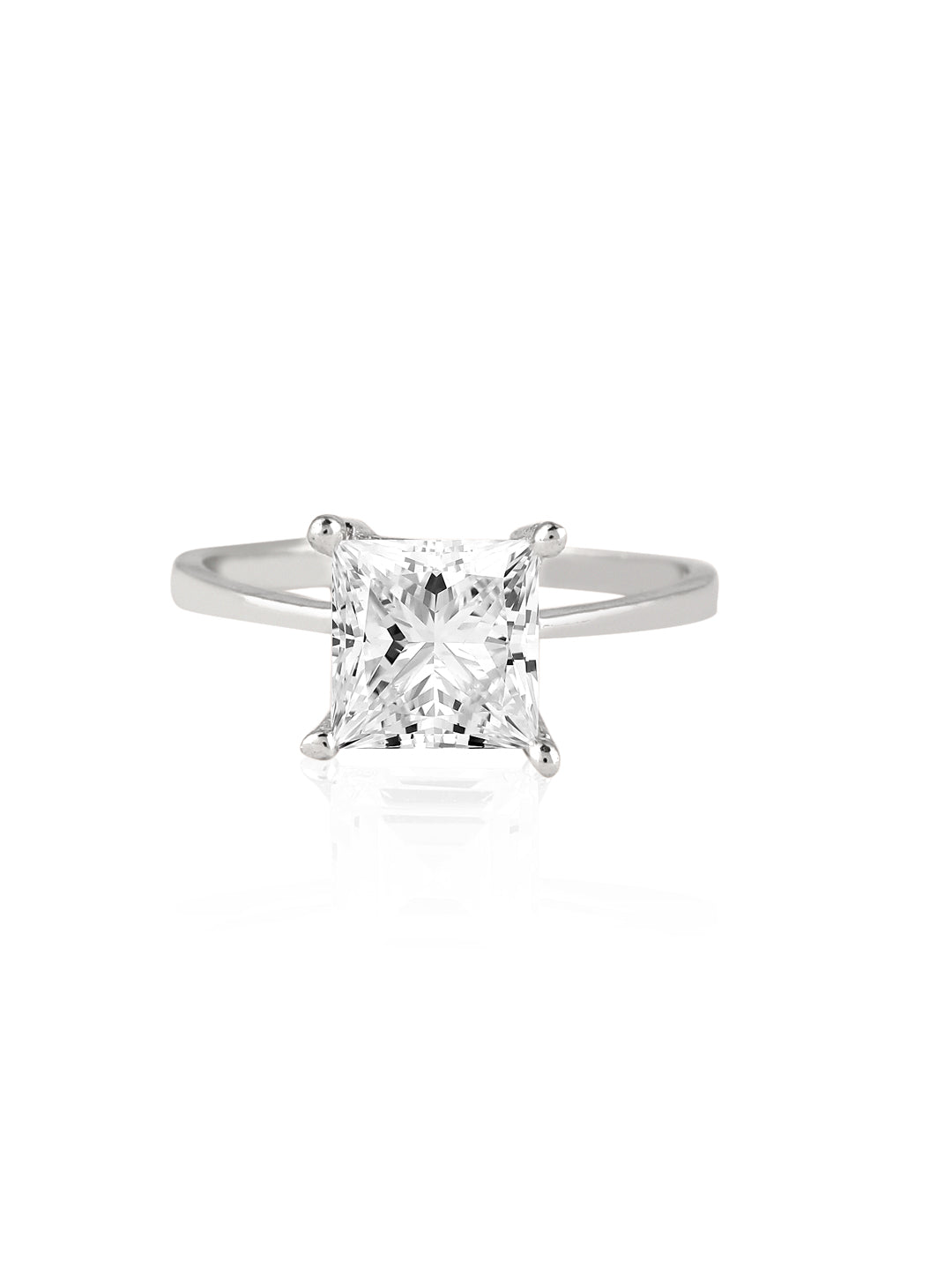 The Princess- cut Solitaire
