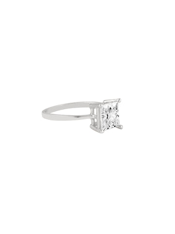 The Princess- cut Solitaire