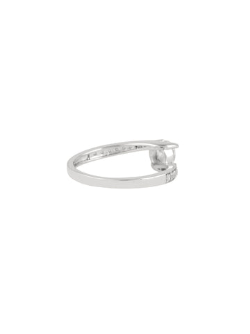 Elegant Solitaire Ring in 925 Silver