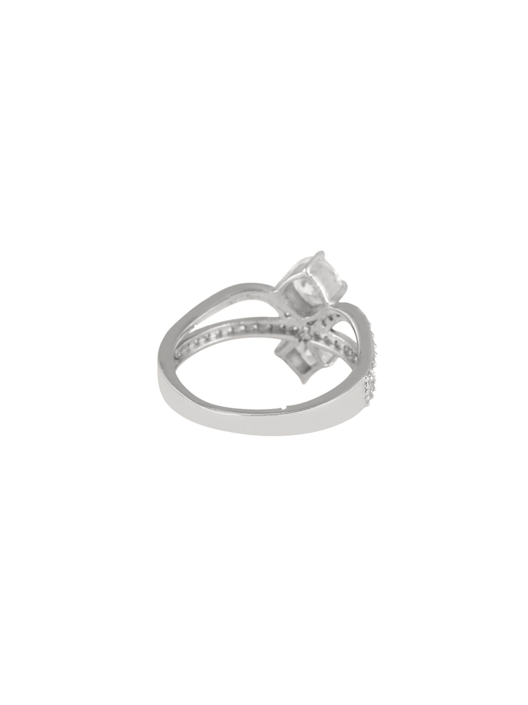 925 Silver Tiara Majesty Pavé Ring