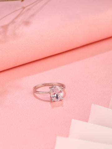 Eternal Oval Solitaire Ring