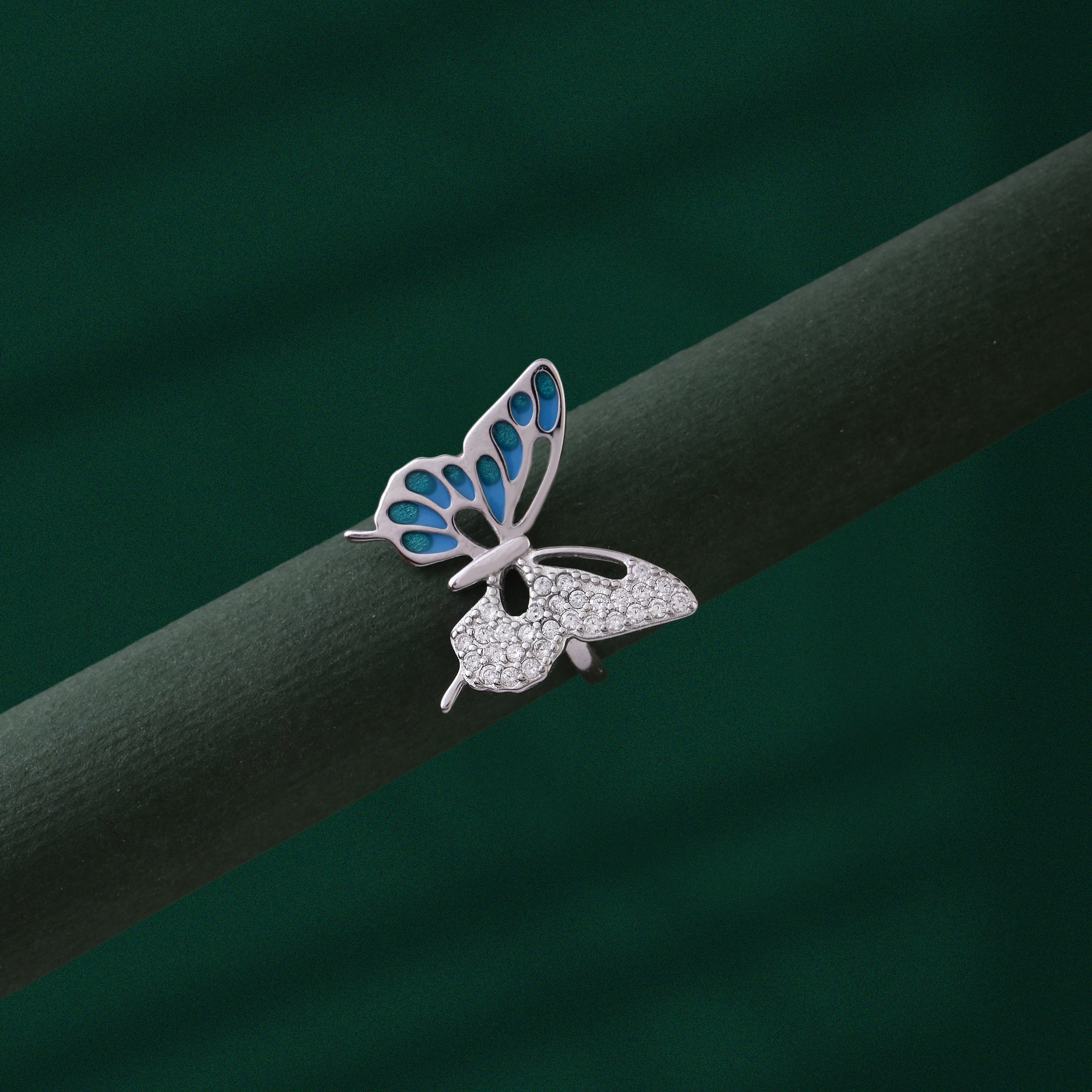 Celestial Wings Butterfly Ring