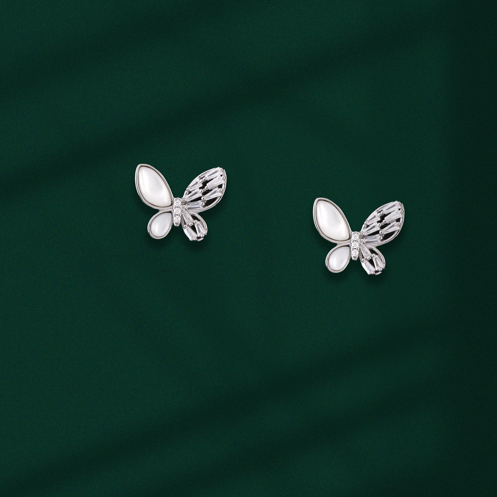 Elegance in Flight Butterfly Earrings