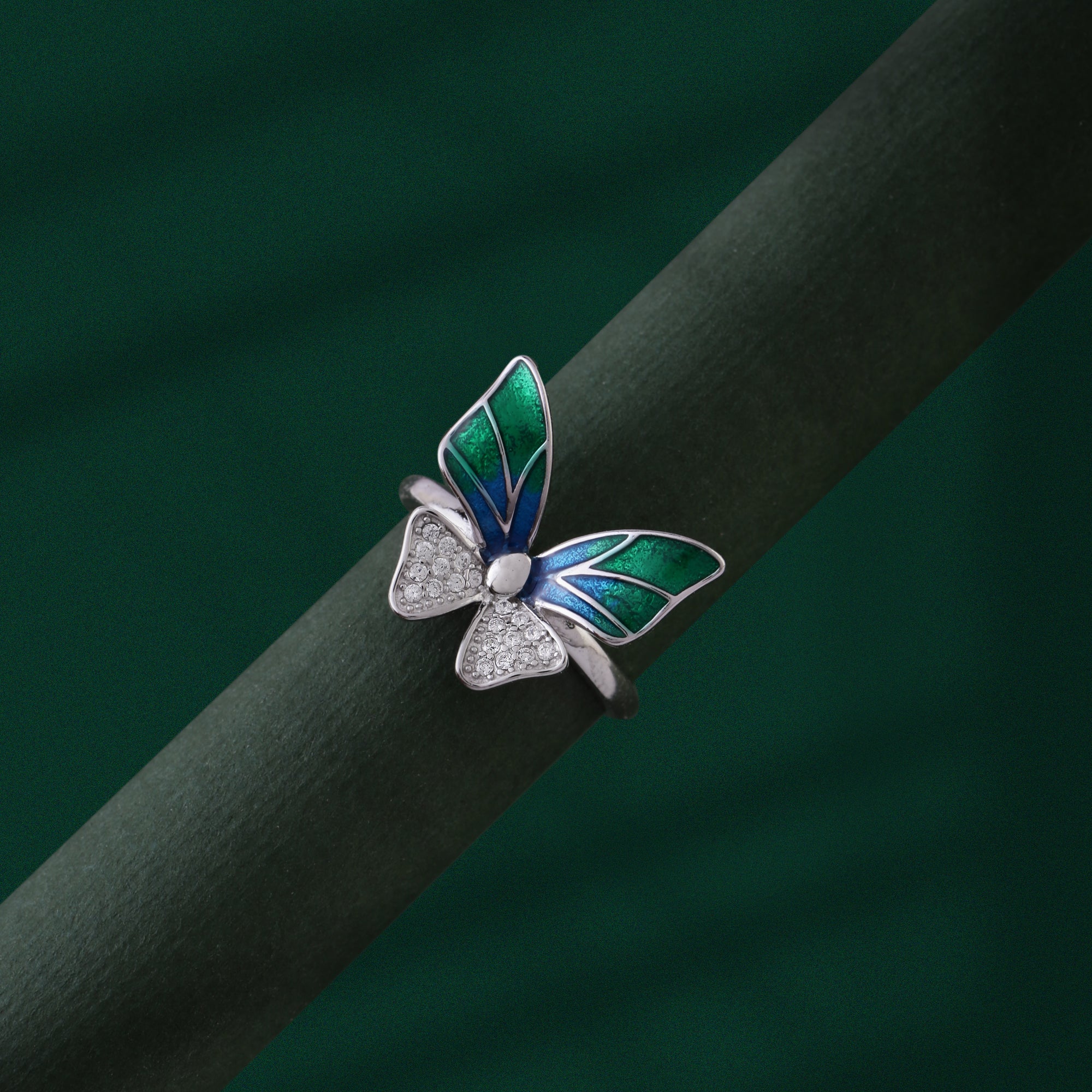 Enchanted Wings Butterfly Ring
