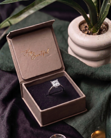The Princess- cut Solitaire