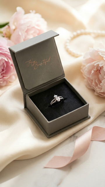 925 Silver Tiara Majesty Pavé Ring