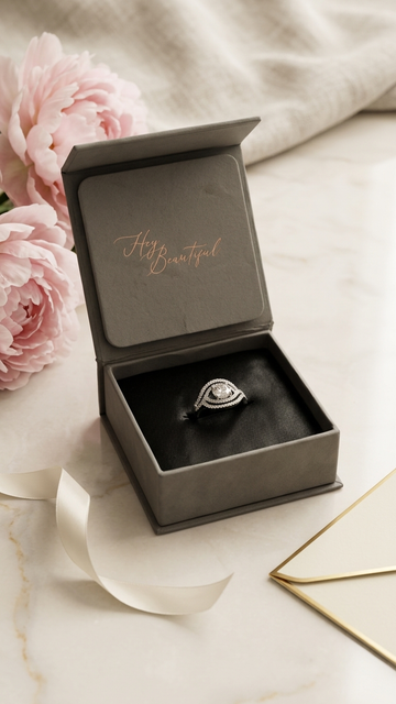 925 Celestial Halo Silver Ring