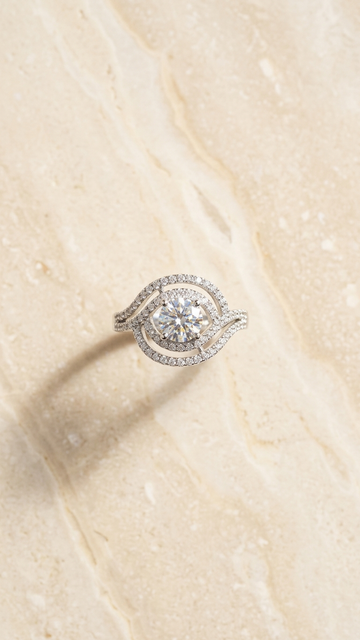 925 Celestial Halo Silver Ring